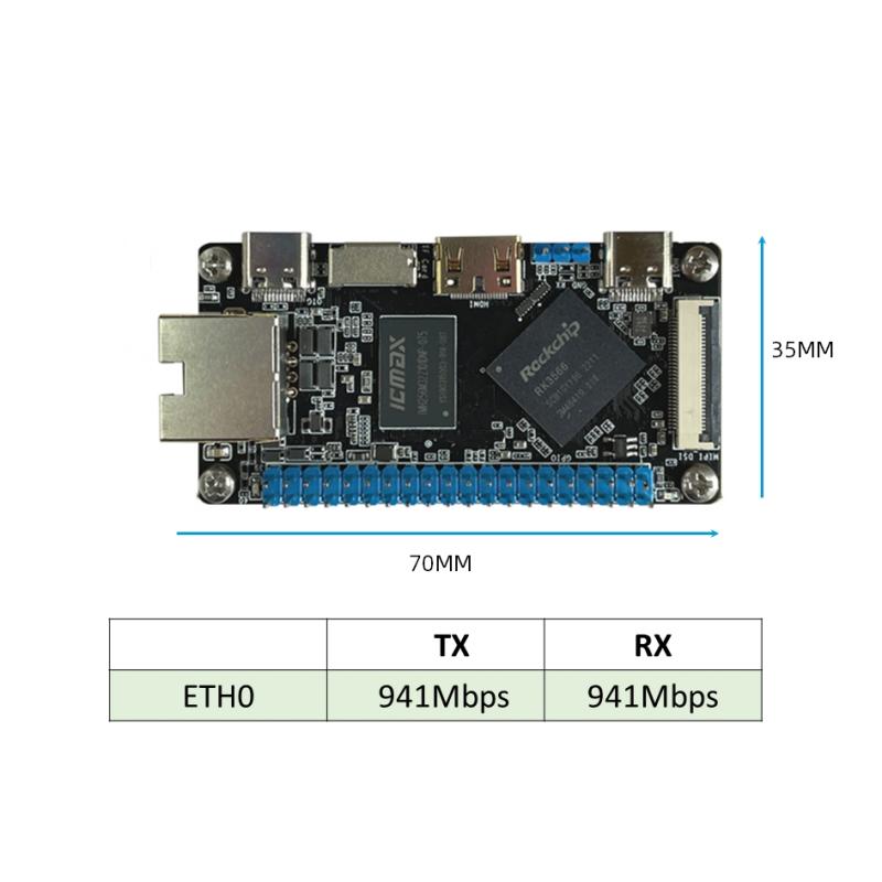 Sinum amplitudo RK3566 SBC Single Board Computer