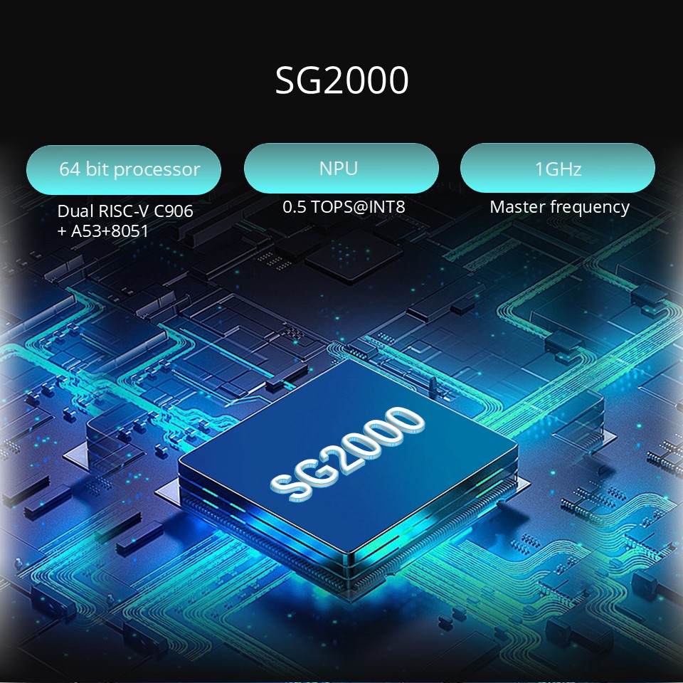 SG2000 Development Board, Risc-V C906 Armate, quia Linux Doctrina