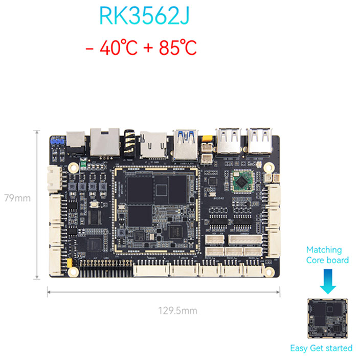 Quid est Rockchip RK3562J Development Board?