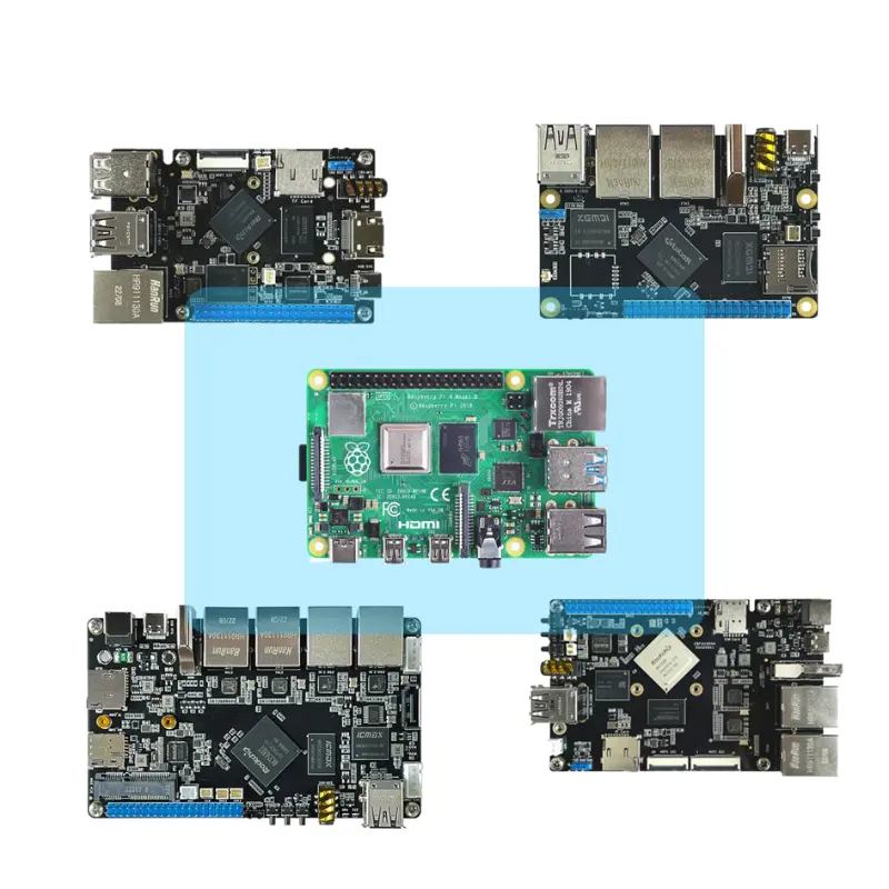 Raspberry Pi 4 Alternatives: Librata, Practica & Sumptus-Efficax RK3566/RK3568 SBCs